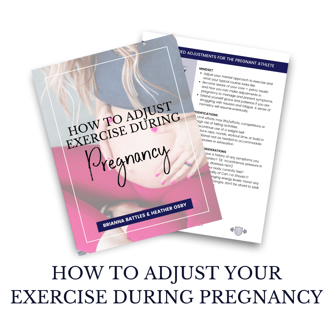 e-book adjust exercise during pregnancy