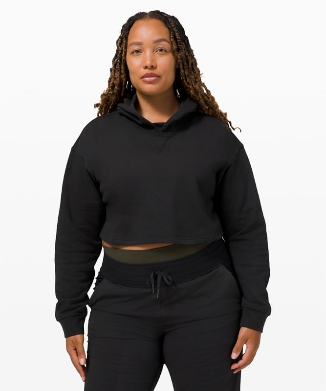 ALL YOURS CROPPED HOODIE