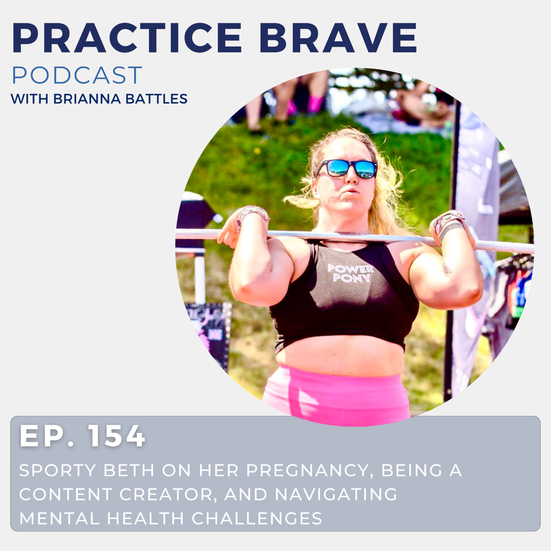 154: Sporty Beth on Her Pregnancy, Being a Content Creator, and Navigating Mental Health Challenges